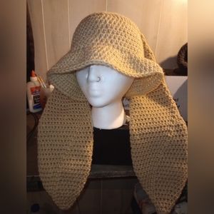 Handmade Bunny Ear Bucket Hat